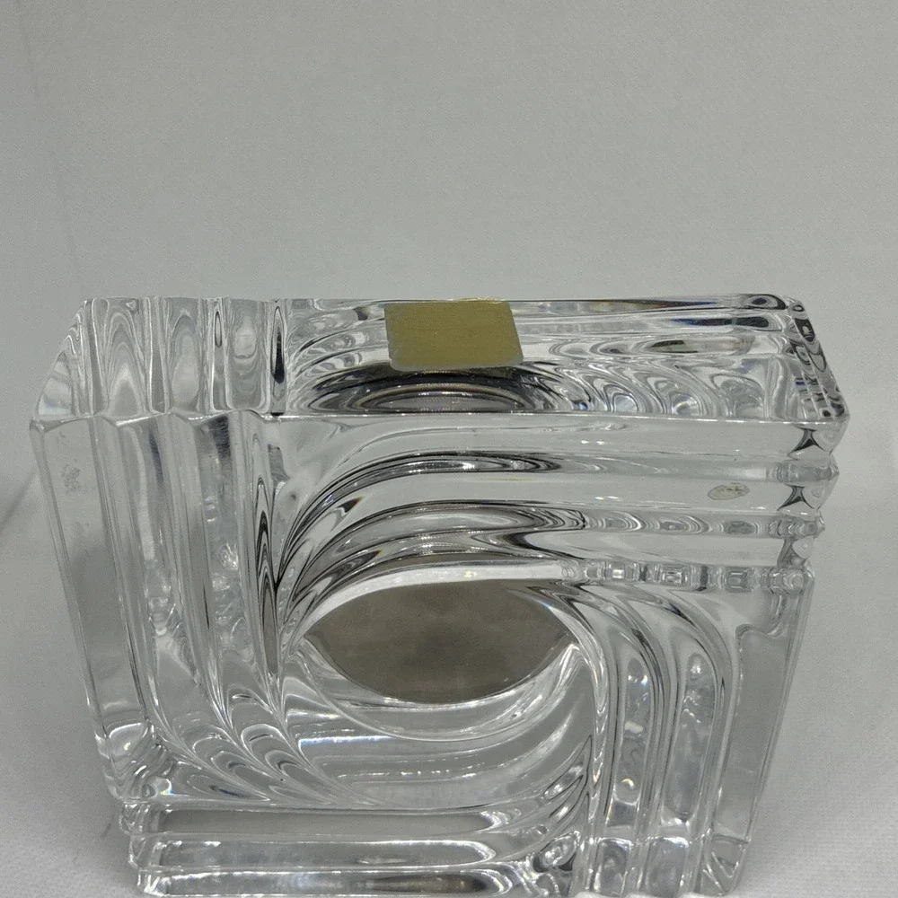 Marquis by Waterford Crystal Black Dial Clock Quartz – Running!